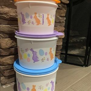 Tupperware Easter Canisters